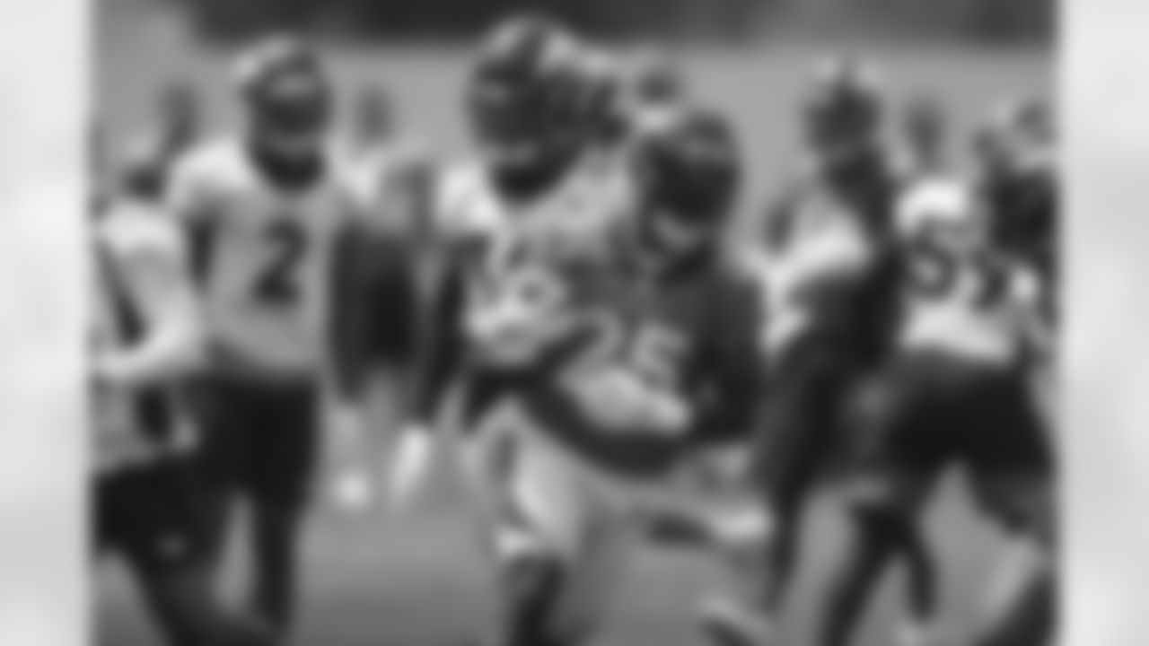 Melvin Gordon III during minicamp on Wednesday, June 16, 2021 at UCHealth Training Center in Englewood, Colorado