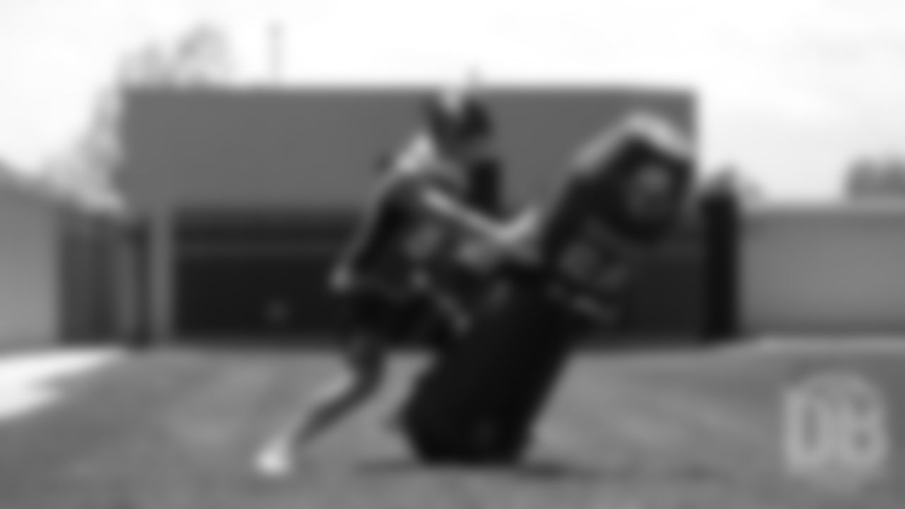 Jake Butt during the Broncos' practice on the eight day of their OTAs on May 30, 2019.