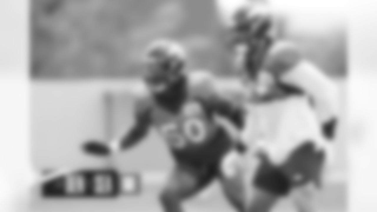 Jonas Griffith during practice on Thursday, September 8, 2022 at UCHealth Training Center in Englewood, Colorado.
Photo by Gabriel Christus/Denver Broncos