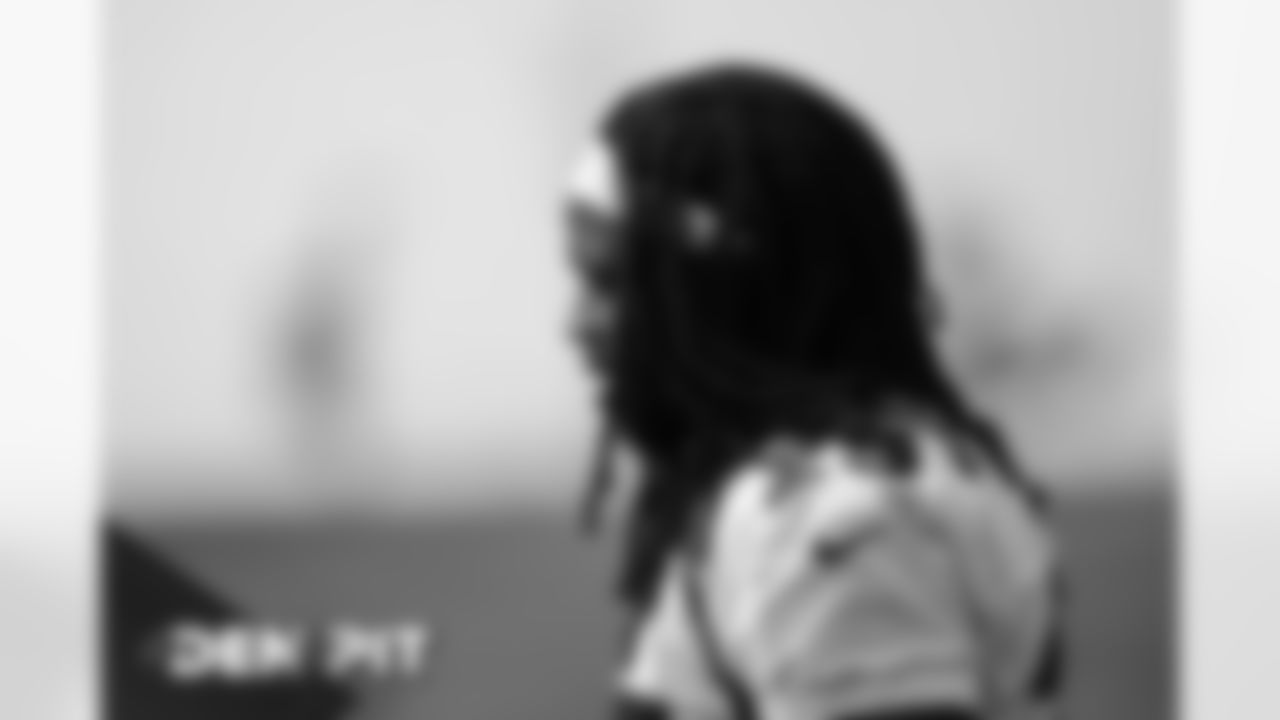 Melvin Gordon III during practice at UCHealth Training Center on September 18, 2020. (Photo by Ben Swanson)