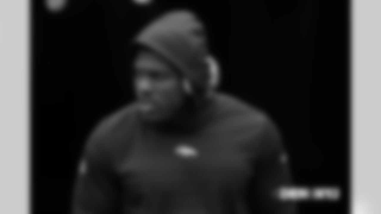 Dymonte Thomas walks out of the tunnel to warm up before the NFL game against the New York Jets at MetLife Stadium in East Rutherford, New Jersey, October 07, 2018.
Photo by Gabriel Christus