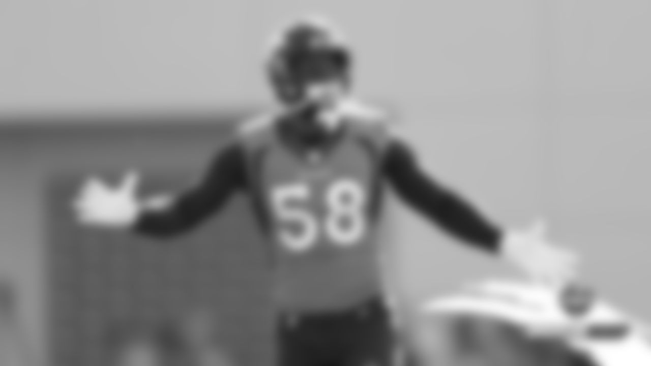 Von Miller during Training Camp at UCHealth Training Center in Centennial, Colorado, July 18, 2019.
Photo by Gabriel Christus
