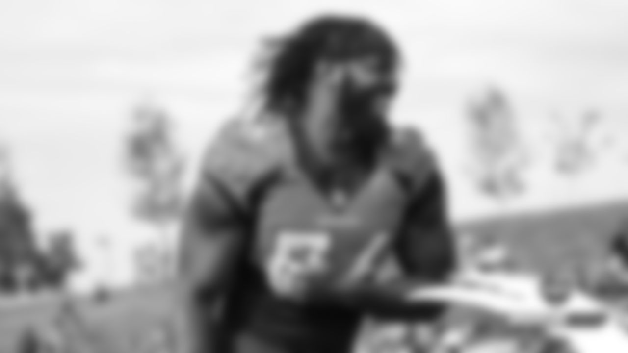 Dekoda Watson during practice on Day 11 of training camp on July 30, 2019.