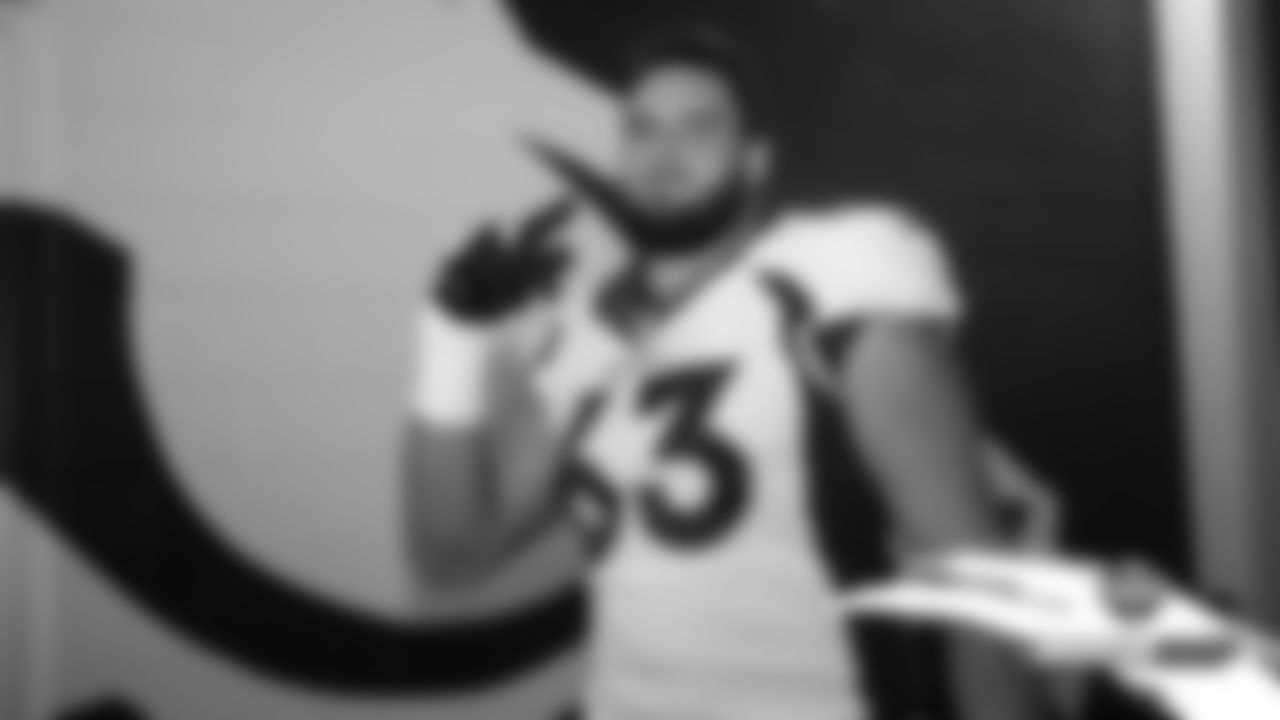 Ryan Crozier in the tunnel before practice on Day 9 of training camp at Broncos Stadium at Mile High on July 27, 2019.