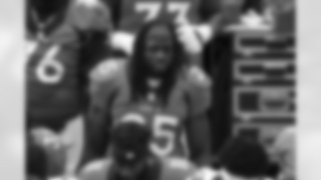 Melvin Gordon III during training camp at Empower Field at Mile High in Denver, CO, August 29, 2020.
Photo by Gabriel Christus