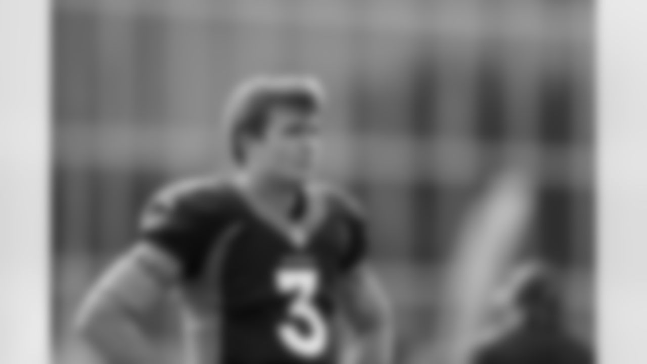 Drew Lock during training camp at UCHealth Training Center in Centennial, CO, August 23, 2020.
Photo by Gabriel Christus