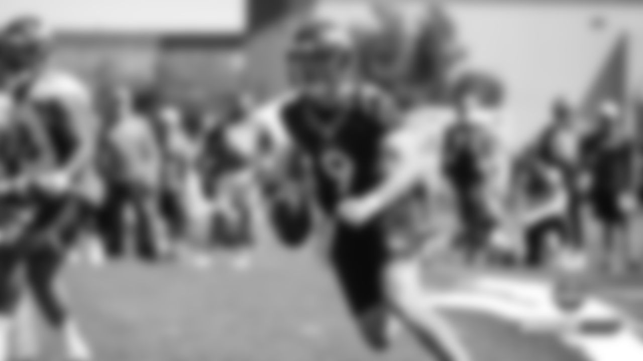 Kevin Hogan during practice on Day 2 of training camp on July 19, 2019.