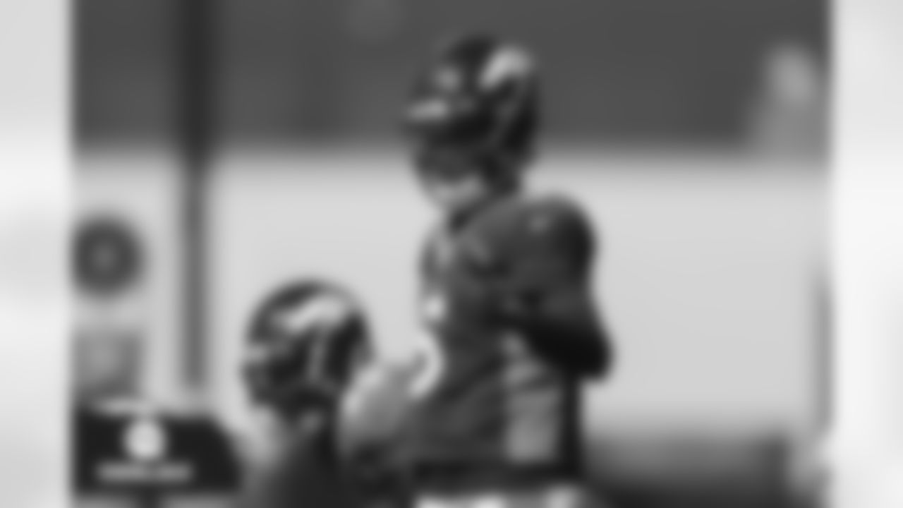 Teddy Bridgewater during practice on Thursday, September 16, 2021 at UCHealth Training Center in Englewood, Colorado.
Photo by Gabriel Christus