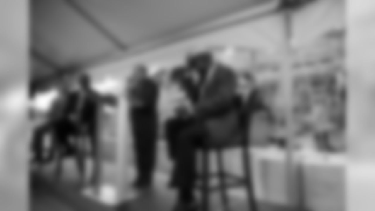 Dan Reeves, Gene Mingo, Jim Saccomano and Rick Upchurch
