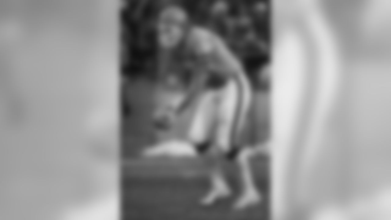 Luke Prestridge
Drafted: 1979 NFL Draft - seventh round, 188th overall. All-Pros: 1982. Pro Bowls: 1982. Years with Broncos: 1979-83. Broncos career stats: 82 games, 377 punts, 15,754 punting yards, 41.8 yards per punt
