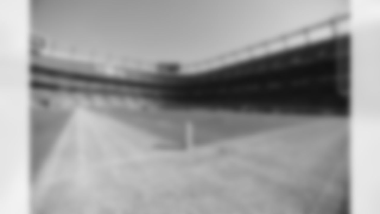 A field-level view of the stadium prior to Sunday's kickoff.