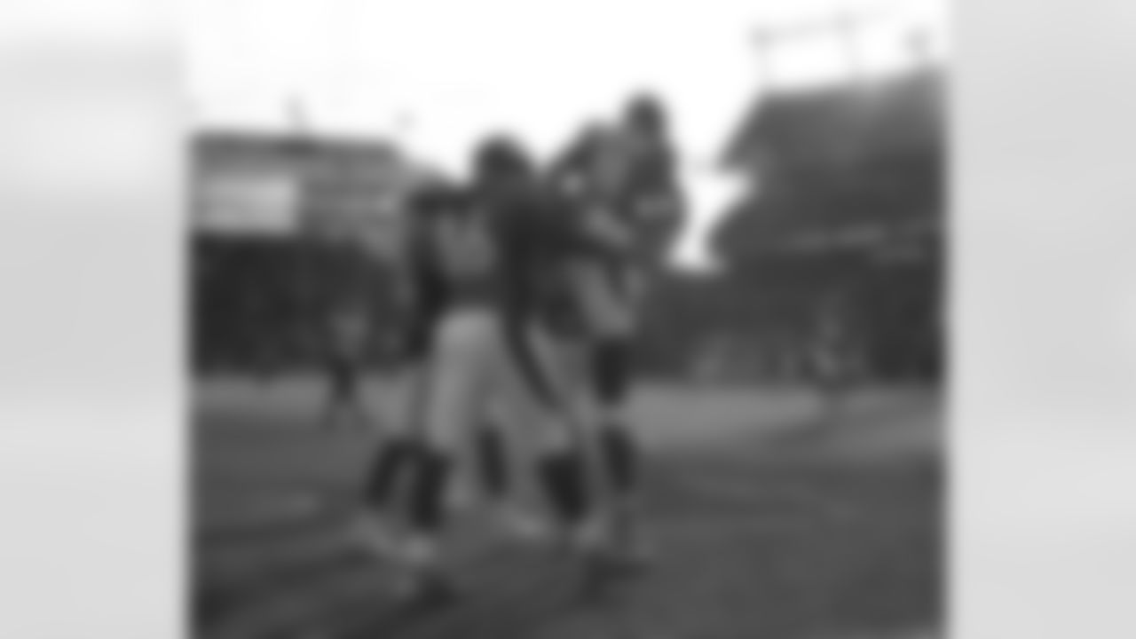 Holliday became the first player in NFL history to return both a kickoff and a punt for a score in the same playoff game vs. Baltimore.