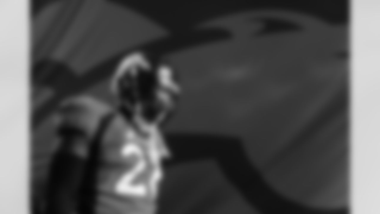 Safety Darian Stewart (26) player introductions at Broncos Stadium at Mile High before the Broncos' game against the Chicago Bears on August 18, 2018.