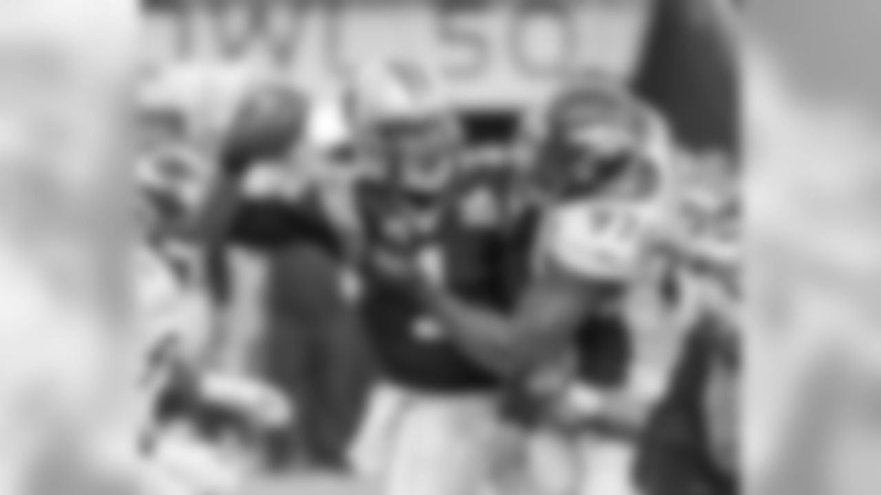 Jackson would also join Thomas in Jacksonville, but not until after the Broncos' Super Bowl 50 win. During that run, Jackson was a key cog on the defensive line as he played opposite Derek Wolfe. And, in perhaps the most memorable play of the Super Bowl, Jackson came up big. After Von Miller ripped away the football from Cam Newton midway through the first quarter, Jackson recovered the fumble in the end zone to put the Broncos up 10-0.