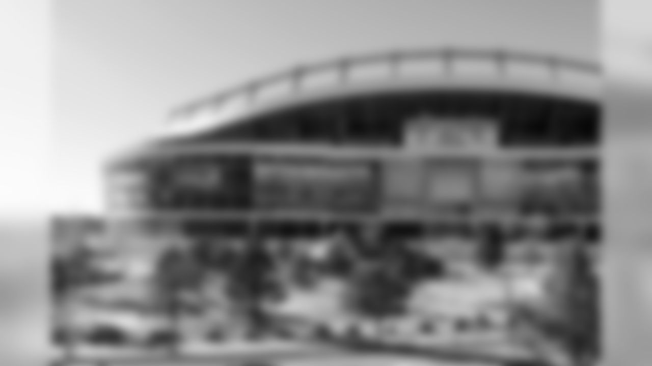 The city of Denver gets ready for the Broncos' postseason run.