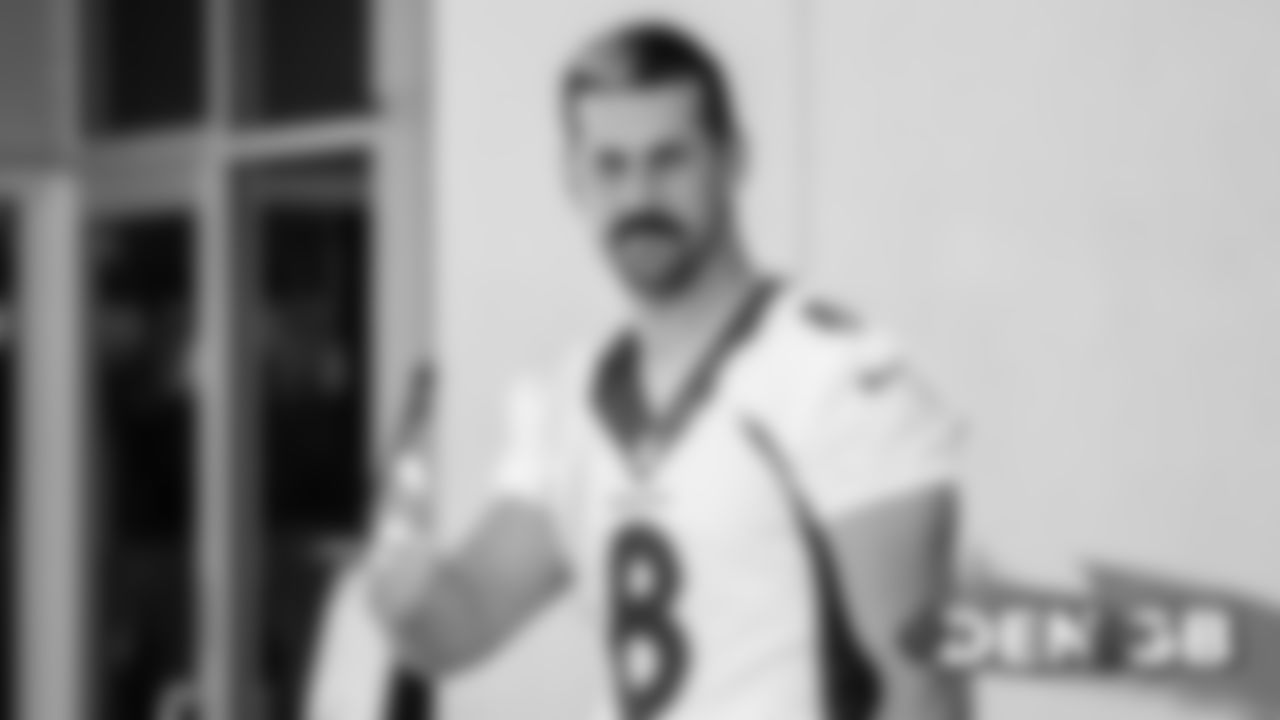 Brandon McManus during the Broncos' practice on September 20, 2019.