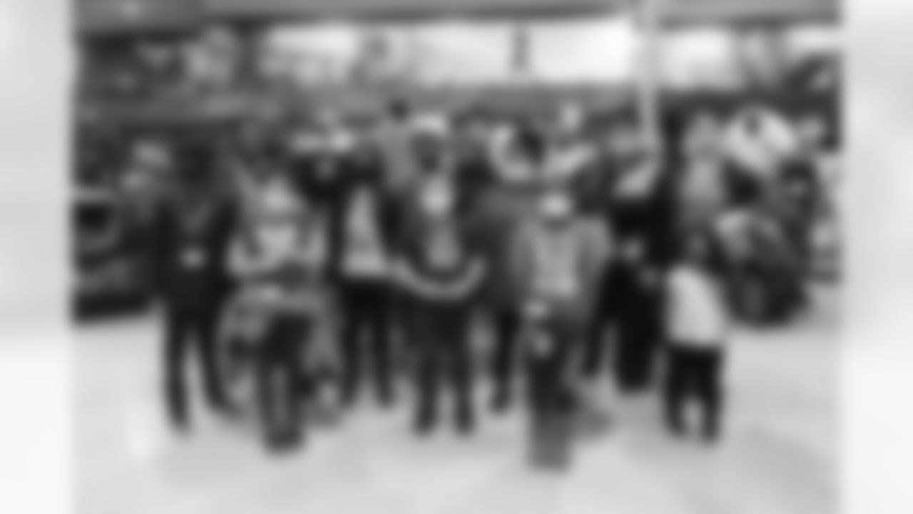 Brandon McManus and the Project McManus Foundation treat 15 kids to a holiday shopping spree on December 7, 2021.