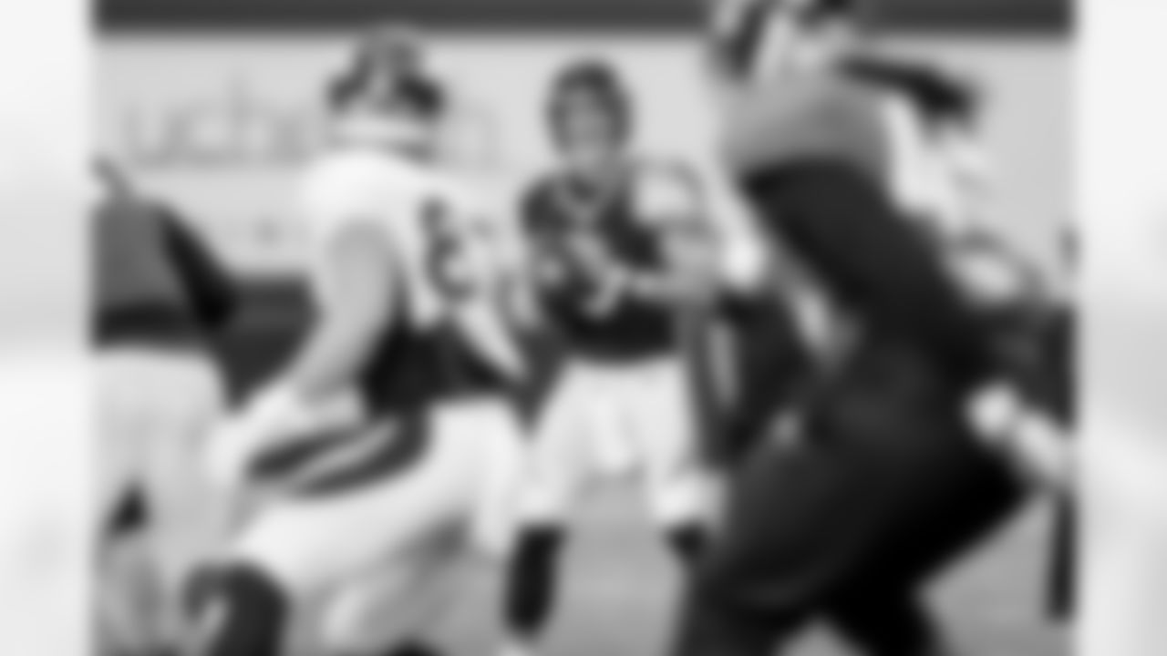 Drew Lock during practice on Day 10 of training camp at UCHealth Training Center on August 8, 2021. (Photo by Ben Swanson)