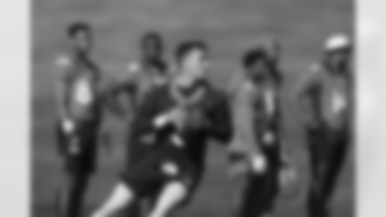 Drew Lock during the Offseason Program at UCHealth Training Center in Centennial, CO, May 17, 2021.
Photo by Gabriel Christus