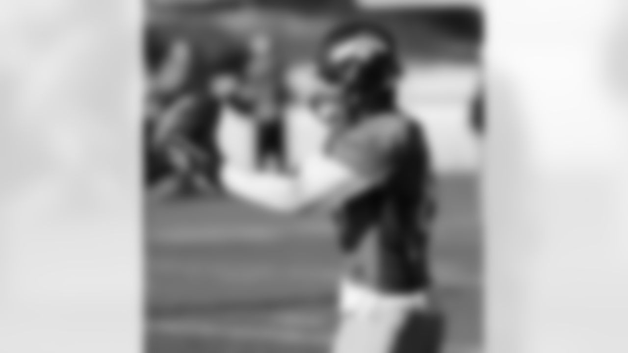 WR Eric Decker makes a catch.