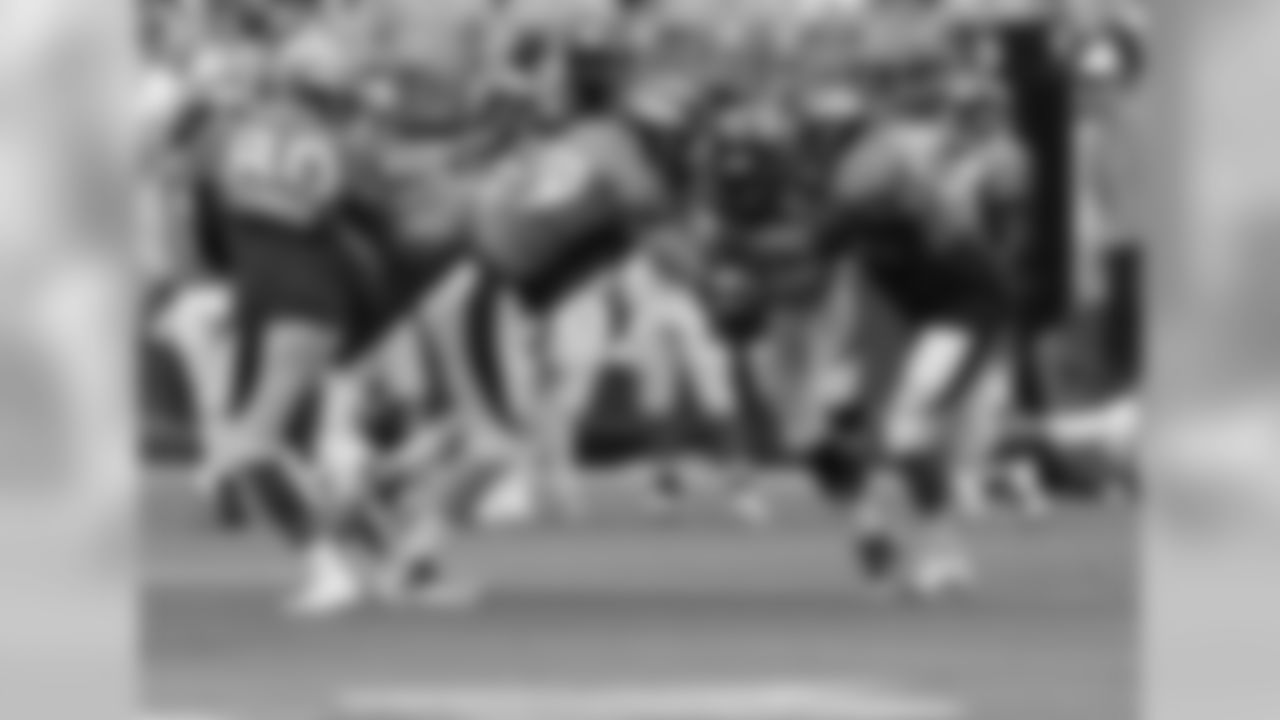 TEs Julius Thomas and Jacob Tamme and OLs Michael Schofield and Chris Clark
