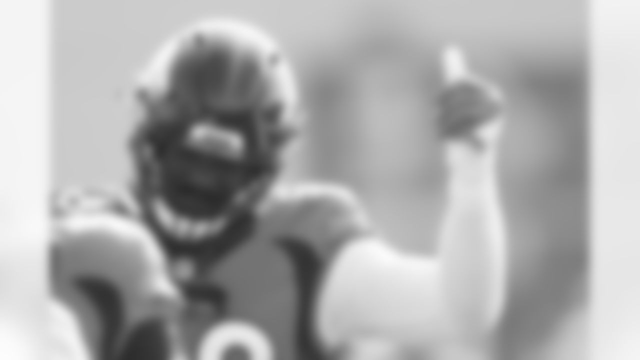 Von Miller during Training Camp on Wednesday, August 18, 2021 at UCHealth Training Center in Englewood, Colorado.
Photo by Gabriel Christus