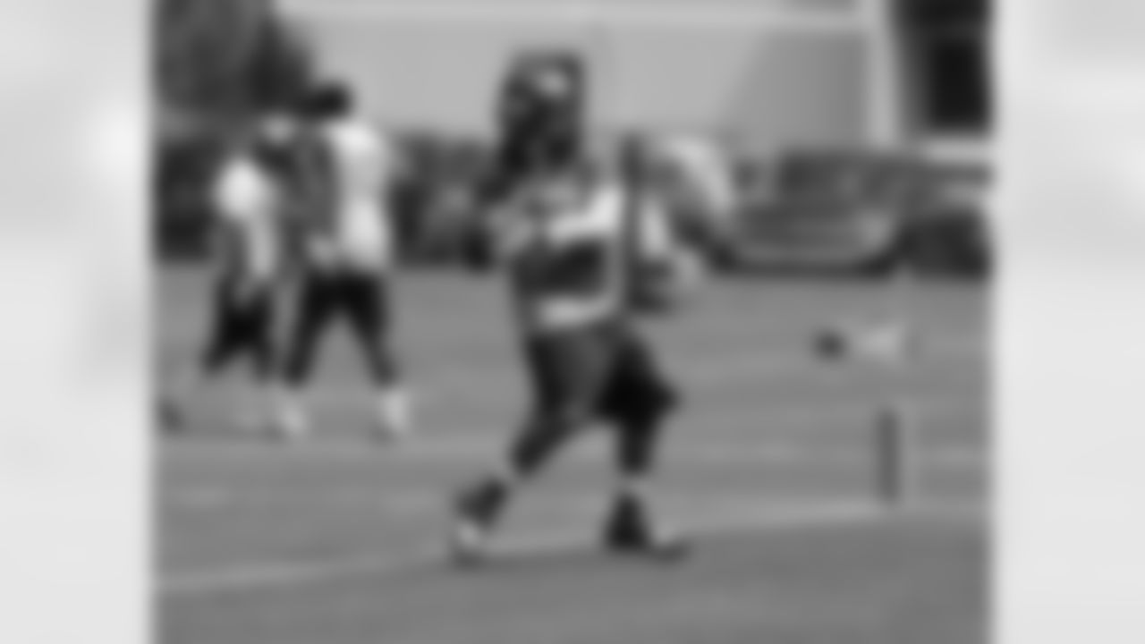 CB Omar Bolden turns back to make a catch.