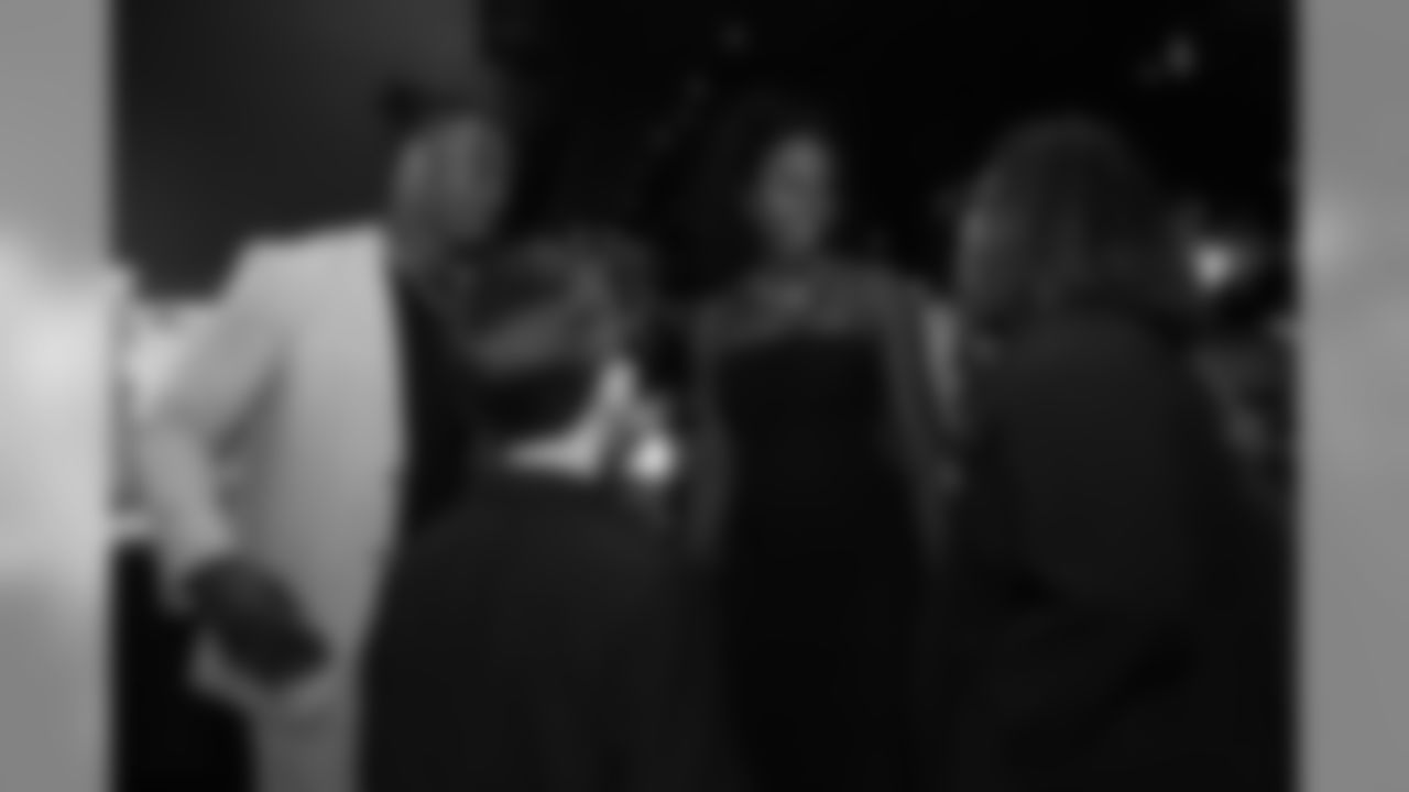 Todd Davis and Zina Davis at Todd Davis' A+ Living Foundation Dinner on November 26, 2018.