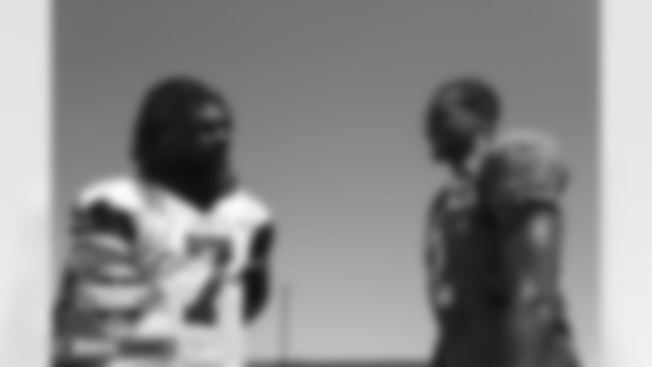 Trevon Diggs and Pat Surtain II during joint practice training camp with the Dallas Cowboys on Thursday, August 11, 2022 at UCHealth Training Center in Englewood, Colorado.
Photo by Gabriel Christus/Denver Broncos