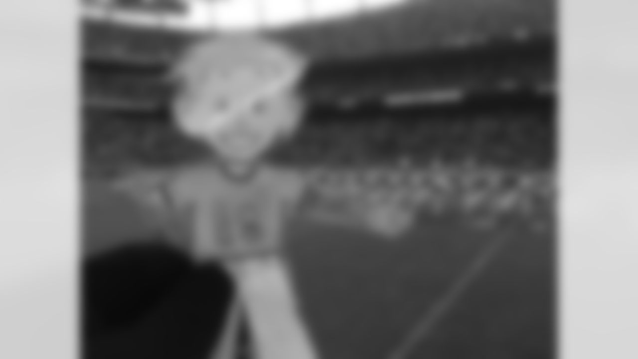 On the field against the Dolphins