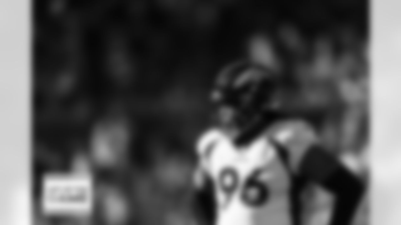 Denver Broncos defensive lineman Eyioma Uwazurike (96) during a NFL game against the Carolina Panthers on Sunday, November 27, 2022 at Bank of America Stadium in Charlotte, North Carolina.
Photo by Gabriel Christus / Denver Broncos