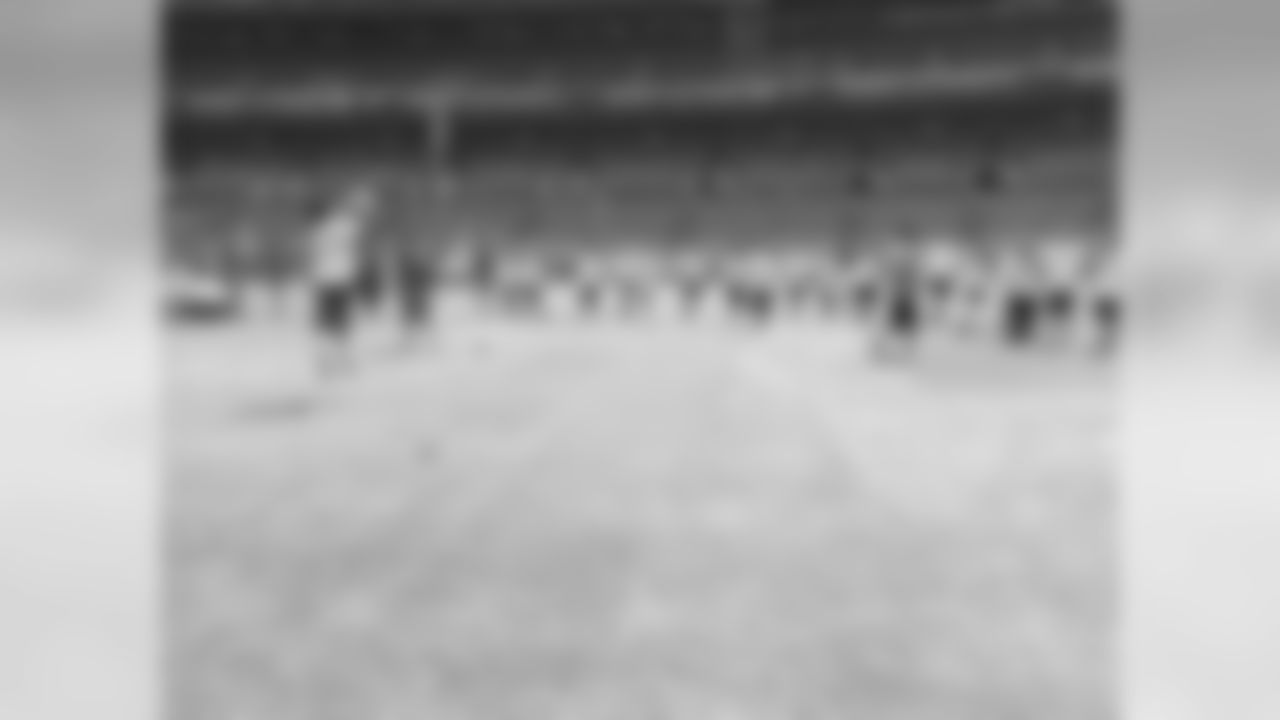 Kids of all ages participated in a series of drills to help them learn and understand proper football fundamentals.