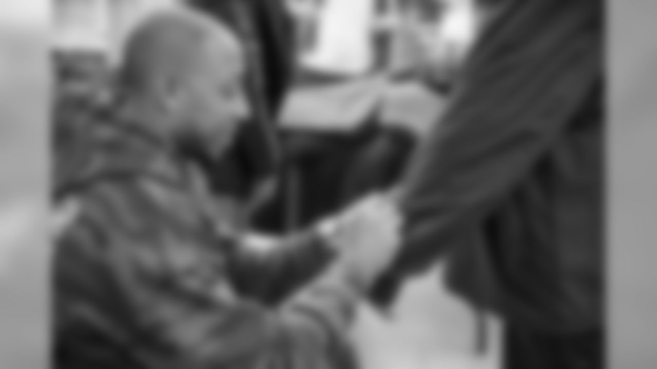 At Chris Harris Jr.'s Coats for a Cause donation drop-off at the Denver Children's Home on October 22, 2019. (Photo by Jeremy Rincon)