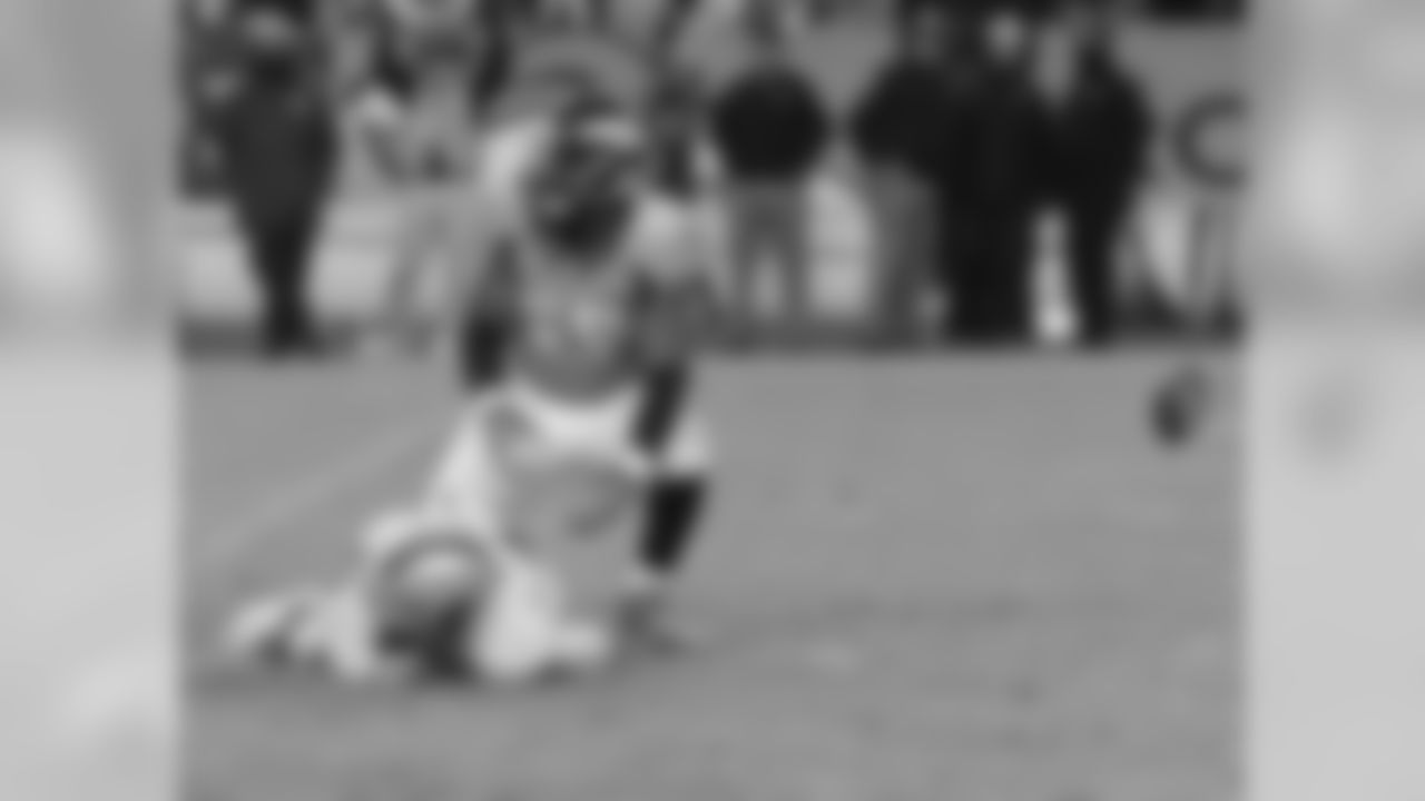 McCray strip sacks Derek Carr, with Tony Carter recovering the fumble for a touchdown.