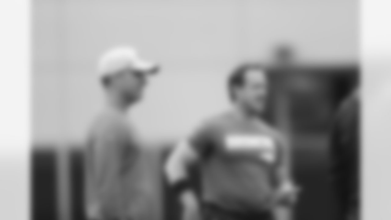 General Manager George Paton during an Offseason Program workout at UCHealth Training Center in Centennial, CO, May 17, 2021.
Photo by Gabriel Christus