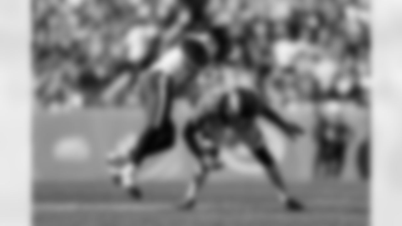 Kareem Jackson during the Broncos' Week 4 game against the Baltimore Ravens on October 3, 2021 at Empower Field at Mile High in Denver, Colorado. (Photo by Gabriel Christus)