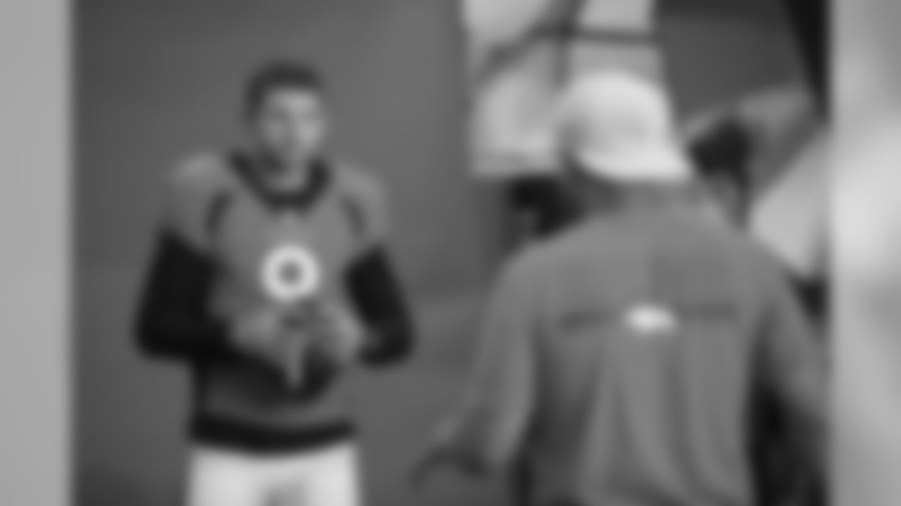 Jeff Driskel during a media session with green screens and a photo studio for early reports at UCHealth Training Center on July 31, 2020. (Photo by Ben Swanson)