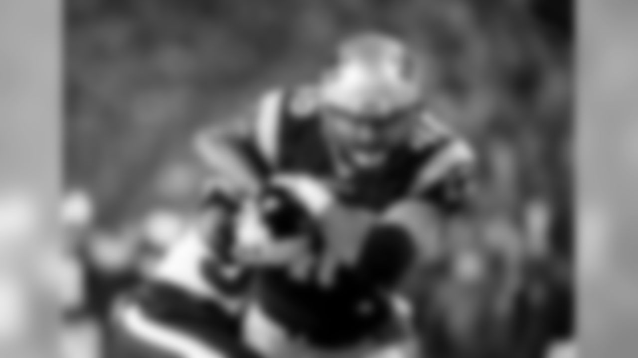 LeGarrette Blount owes Develin a debt of gratitude for giving just enough space for the tailback to score 18 times this year, most from short-yardage situations with Develin as the lead blocker.