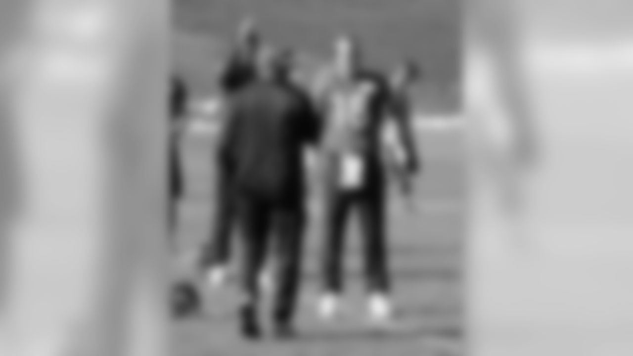 Jack Del Rio and Peyton Manning
