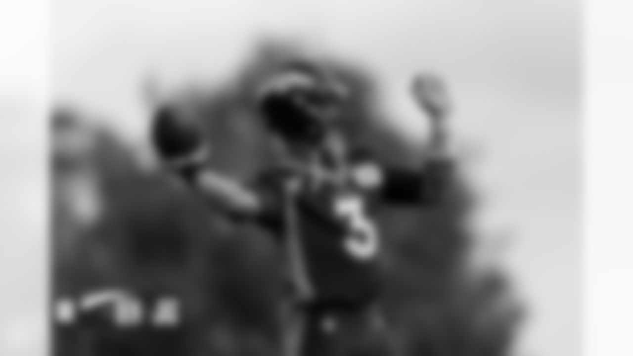 Russell Wilson at practice at Harrow School just outside London, England in the United Kingdom on October 28, 2022. (Photo by Gabriel Christus)