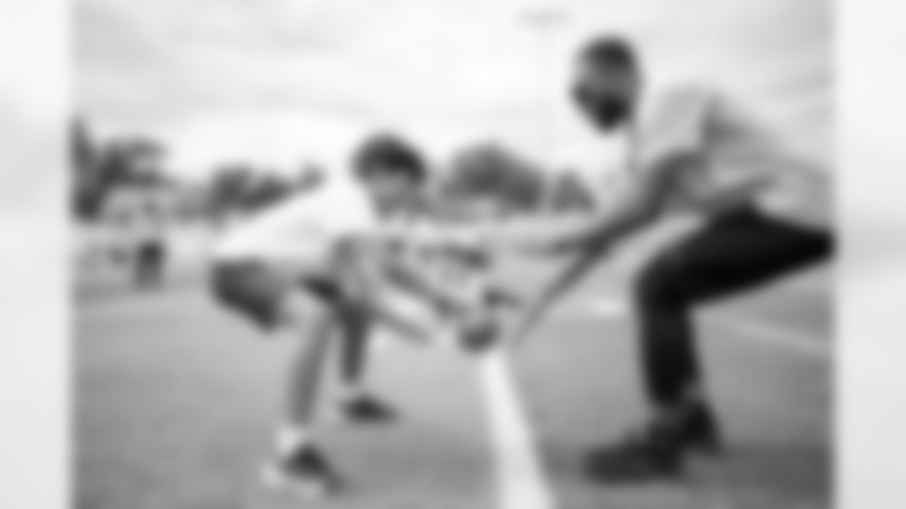 Courtland Sutton hosts his youth camp at Englewood High School in Englewood, Colorado on June 18, 2022. (Photo by Ben Swanson)