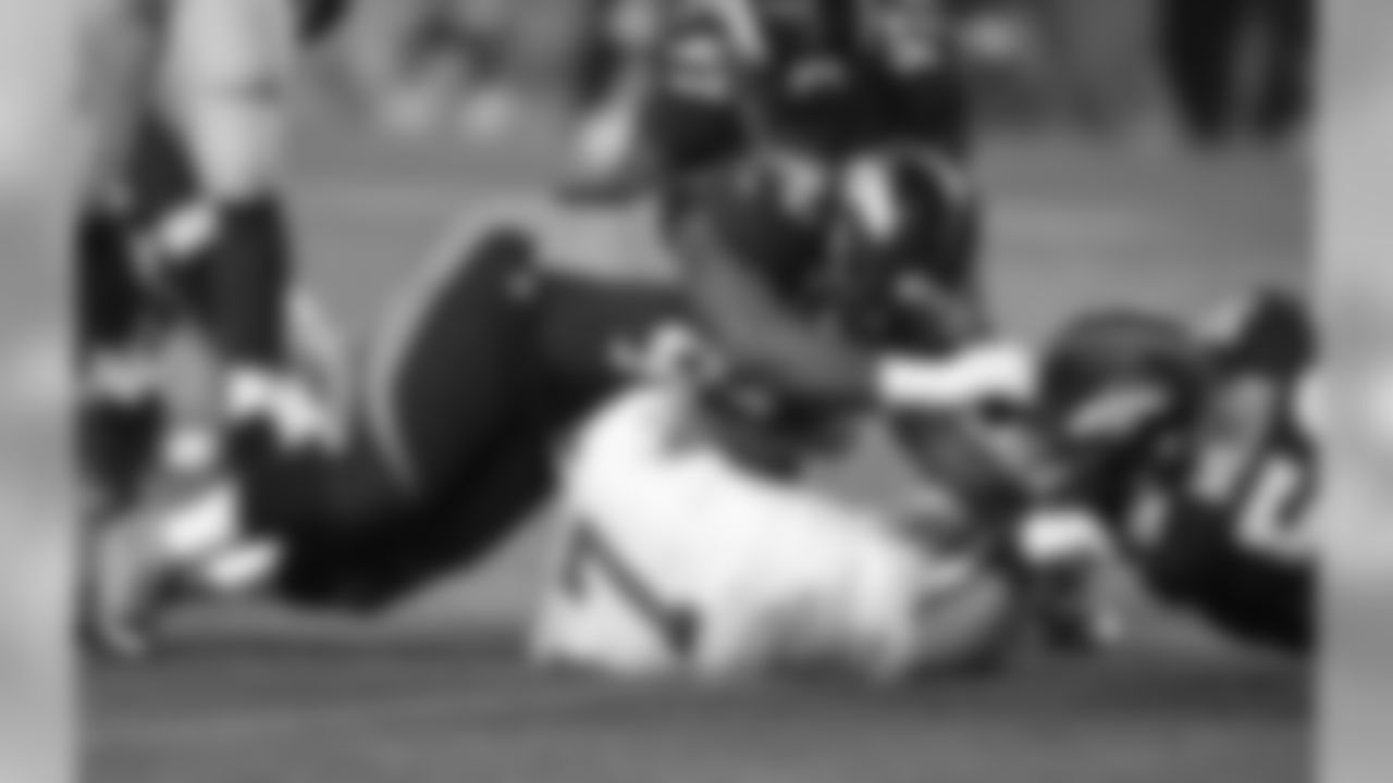 Sylvester Williams, Malik Jackson and Von Miller