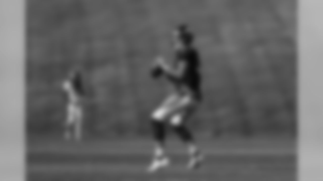 Drew Lockduring training camp at UCHealth Training Center in Centennial, CO, August 20, 2020.
Photo by Gabriel Christus