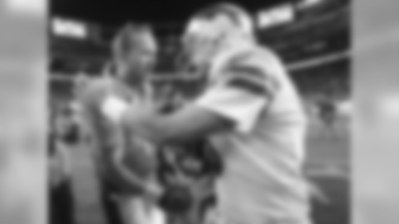 Peyton Manning and Kyle Orton
