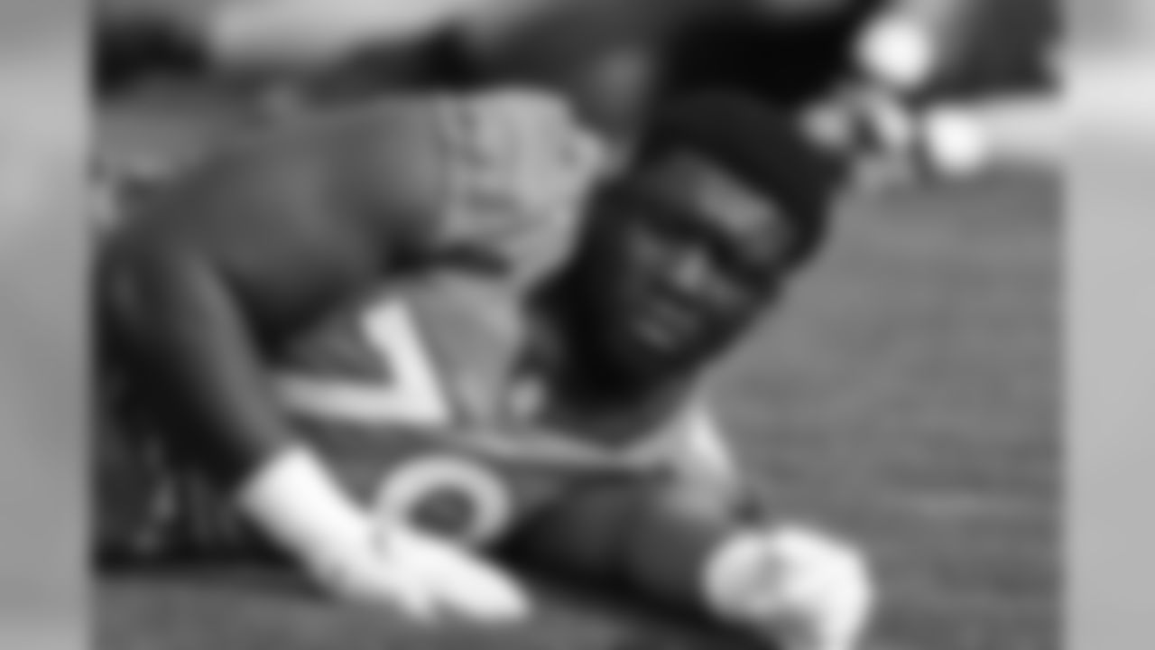 Lloyd Cushenberry III during training camp at UCHealth Training Center in Centennial, CO, August 16, 2020.
Photo by Gabriel Christus