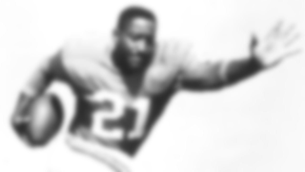 Gene Mingo, who played five seasons with the club (1960-64), was one of three inductees into the Ring of Fame in 2014, becoming the fourth "original Bronco" to receive the honor. During the first four seasons (1960-63) in Broncos history, Mingo ranked third in professional football with 375 total points, trailing only Pro Football Hall of Fame running back Paul Hornung (396 pts.) and Patriots Hall of Fame wide receiver/kicker Gino Cappelletti (448 pts.).