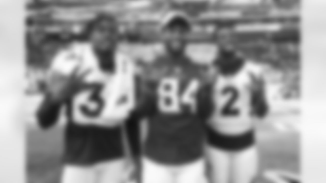 Saivion Smith, Irv Smith Jr. and Pat Surtain II during the NFL preseason game against the Minnesota Vikings on Saturday, August 14, 2021 at US Bank Stadium in Minneapolis, Minnesota.
Photo by Gabriel Christus