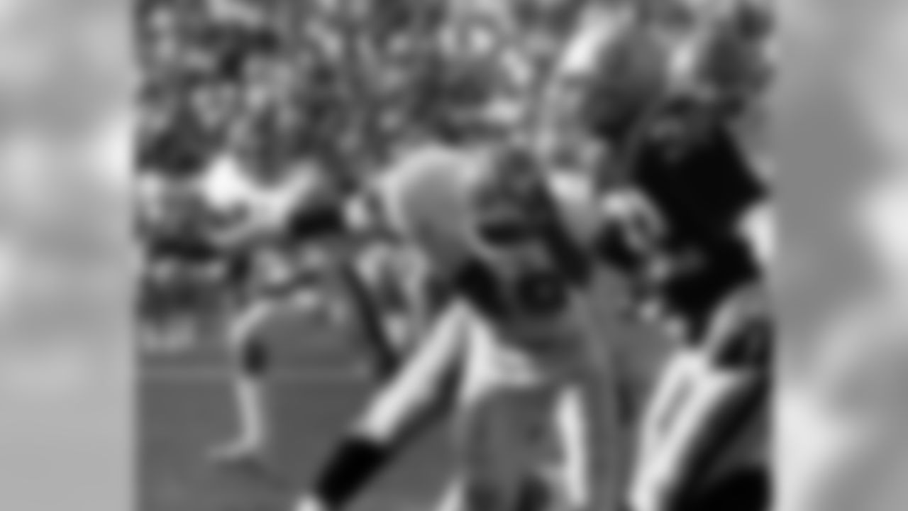 Drafted by the Broncos in the first round of the 1981 NFL Draft with the 15th-overall pick, Dennis Smith was a 13-year starter in the NFL who made six Pro Bowls and became a Ring of Famer. (AP Photo/NFL Photos)