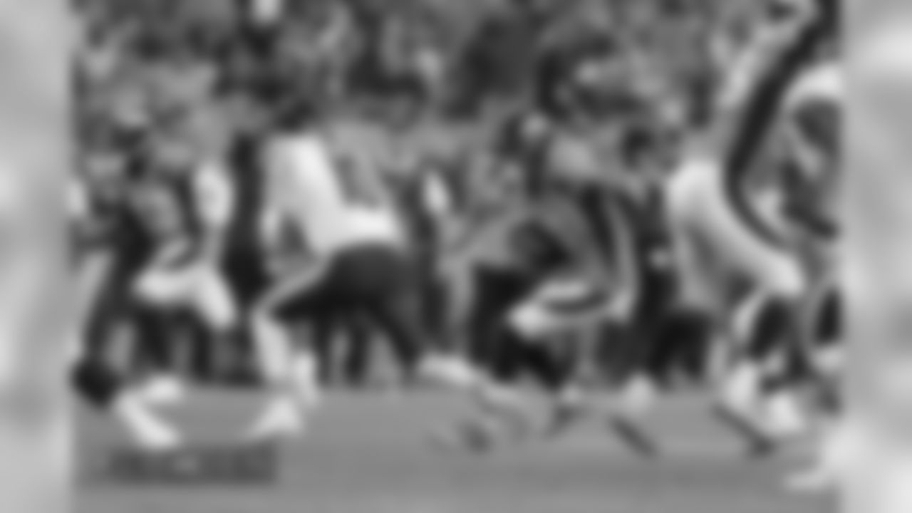 Game action of the Denver Broncos vs. the Chicago Bears during the NFL preseason game at Broncos Stadium at Mile High in Denver, Colorado, August 18, 2018.