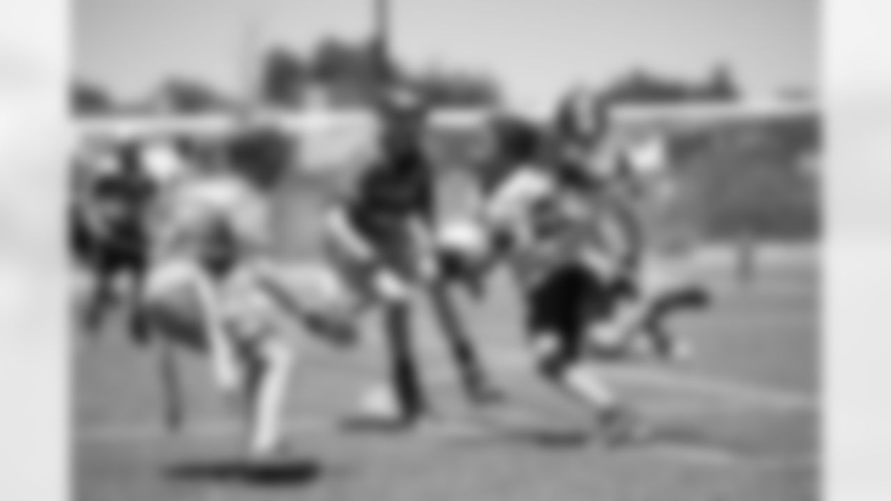 Athletes compete during the NFL FLAG Regional Tournament at Aurora Sports Park on June 24, 2023 in Aurora, Colorado. Photo by Nicole Pennetta